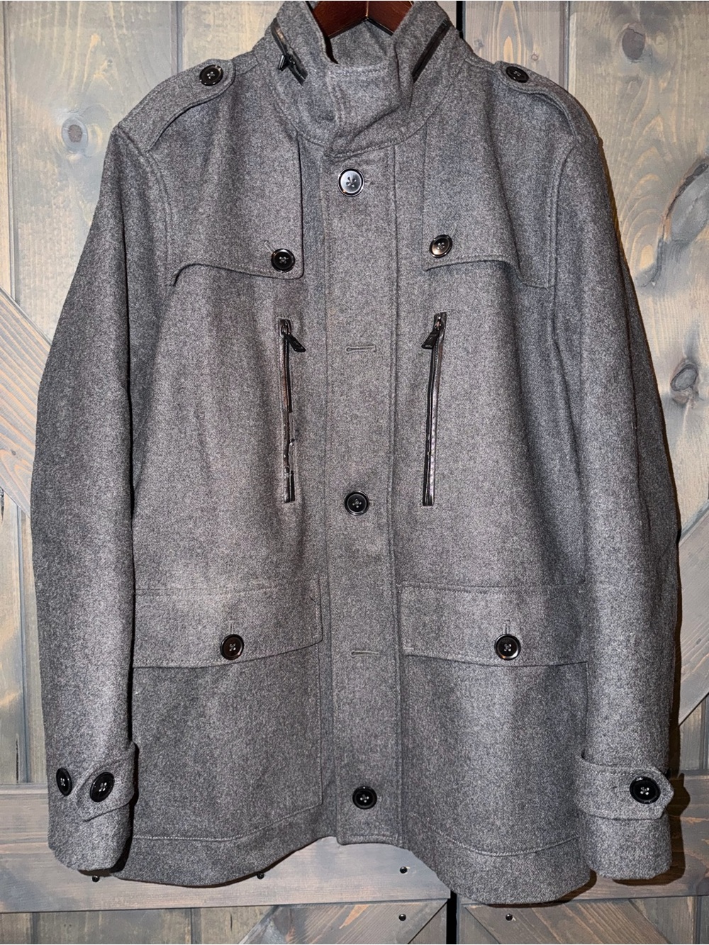 Men's Grey Express Coat